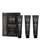 Man with light brown hair colored with American Crew Precision Blend 4 over 5 – even, fade-resistant finish